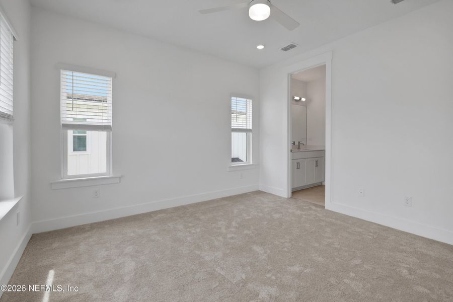 Spacious, unfurnished interior of a new home in North Beach Townhomes, Jacksonville Beach (Image 35). Spacious, unfurnished interior of a new home in North Beach Townhomes, Jacksonville Beach (Image 35).