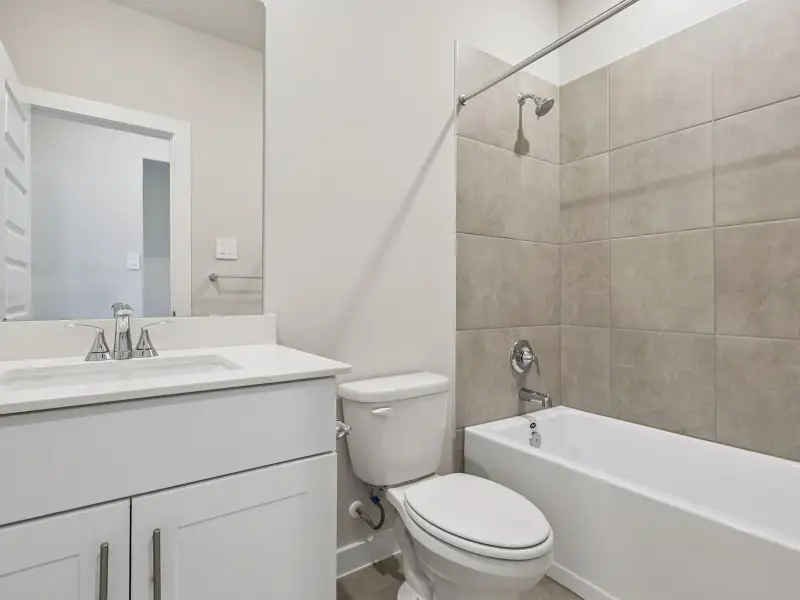 Furnished interior view inside a new home in Landing Meadows - Premier Series, New Caney (Image 6).