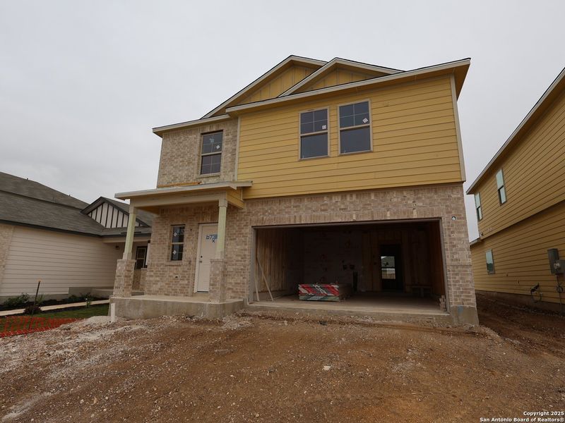 In-progress construction of a new home in Winding Brook, San Antonio, TX (Image 22).