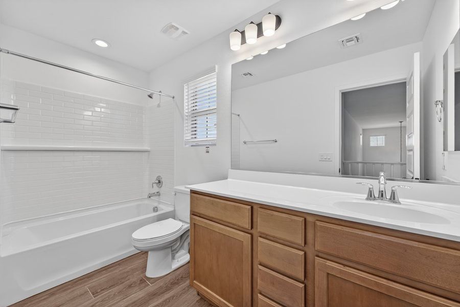 Furnished interior view inside a new home in La Mira, Mesa (Image 10). Furnished interior view inside a new home in La Mira, Mesa (Image 10).