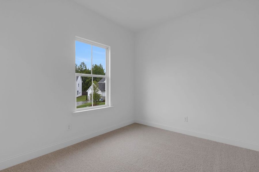 Representative unfurnished interior of a home built from the Canton by UnionMain Homes in Three Rivers, Rome (Image 23).