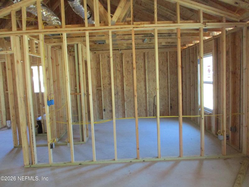 In-progress construction of a new home in , Hilliard, FL (Image 11).