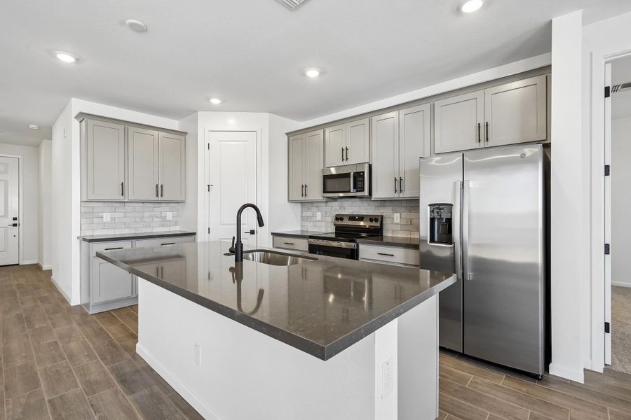 Kitchen featuring the Foundry Collection