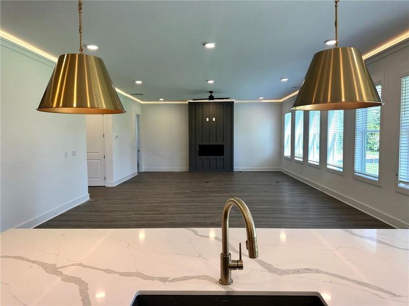 Close-up of interior finishes inside a home in Glory Meadows, Gainesville (Image 8).