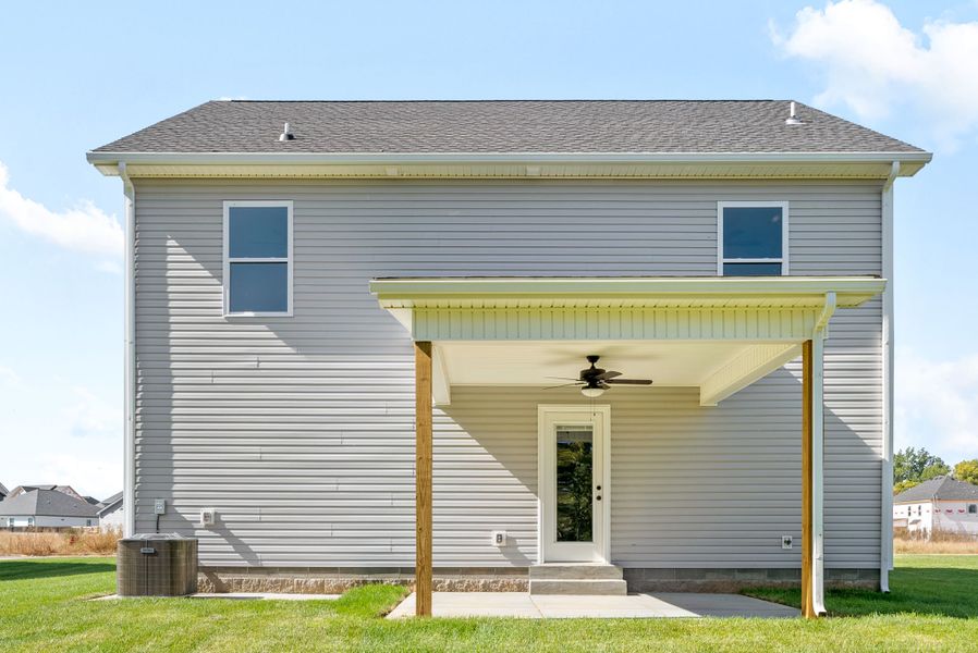 Representative exterior photo of a completed home built from the Noah by Rockwood Homes in New Hope Estates, Nashville, TN (Image 19).