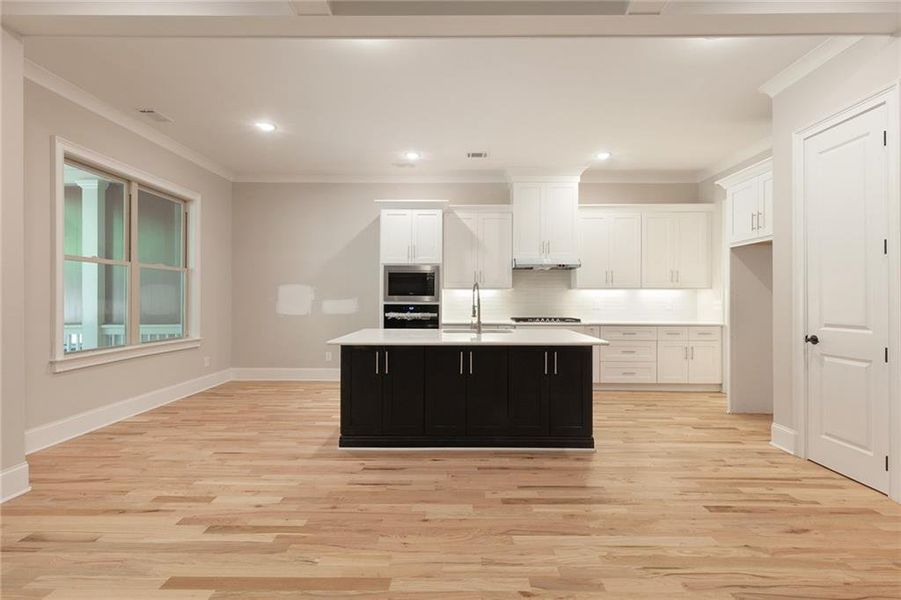 Furnished interior view inside a new home in , Canton (Image 8).