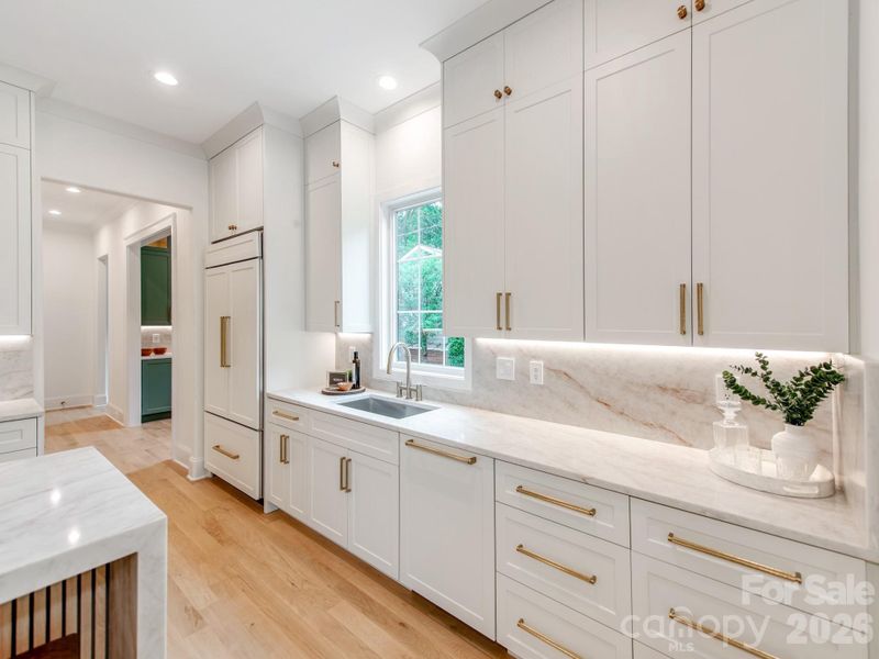 Furnished interior view inside a new home in , Charlotte (Image 13).