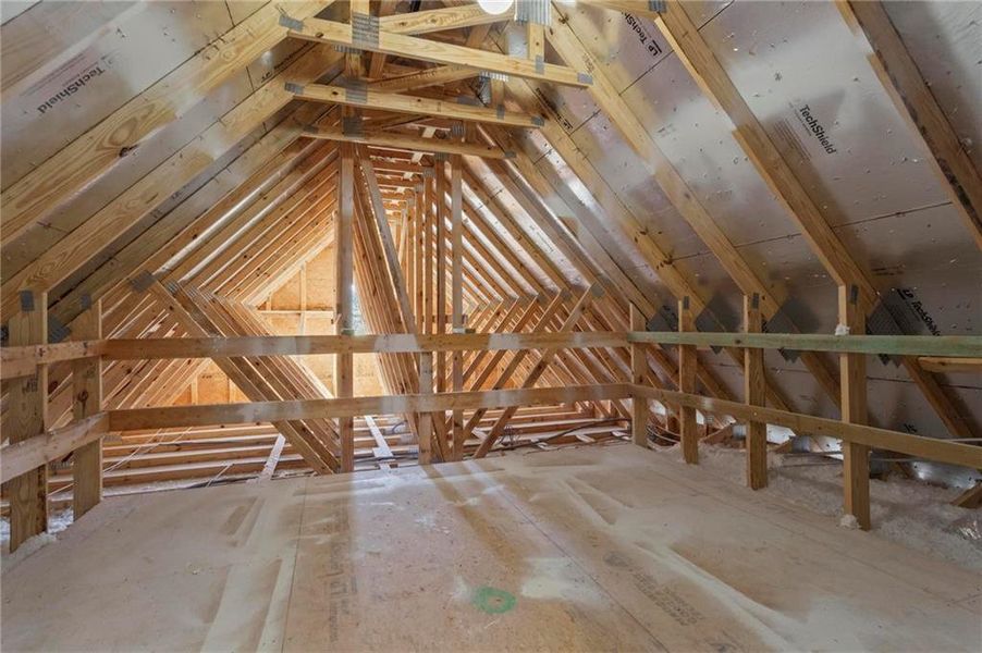 In-progress construction of a new home in , Marietta, GA (Image 30).