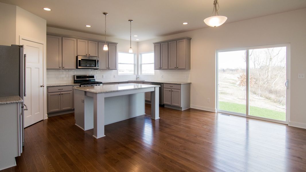 Representative furnished interior of a home built from the The Hartland by Norfolk Homes in Coronado Estates, Jackson (Image 35).