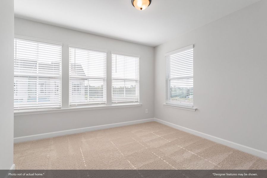 Spacious, unfurnished interior of a new home in Renaissance at White Oak, Garner (Image 25).