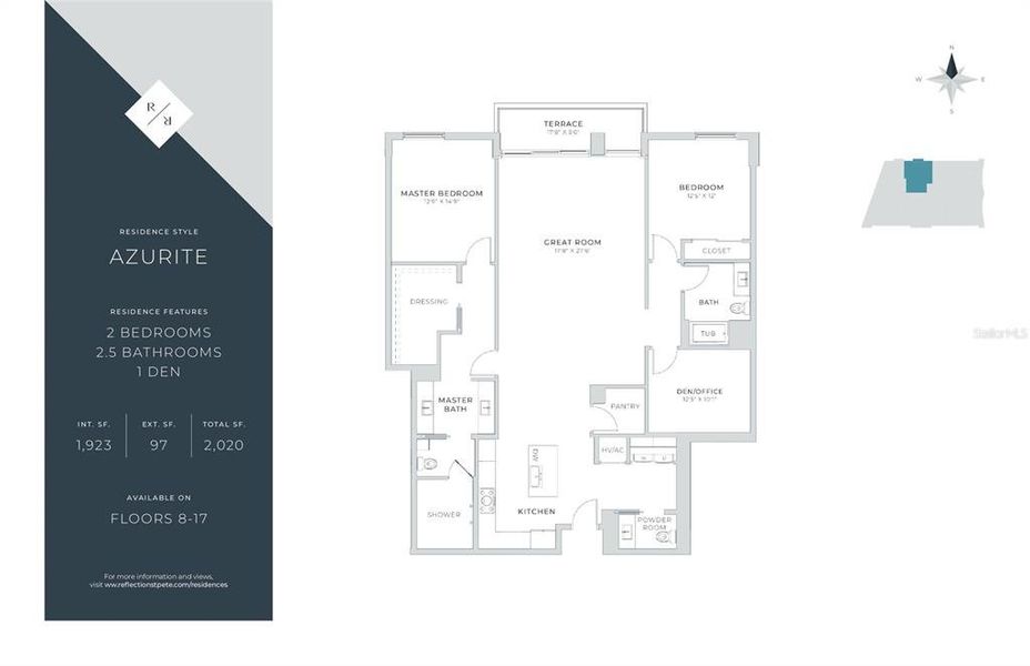 2D floor plan layout of this home in , St. Petersburg, FL (Image 6).