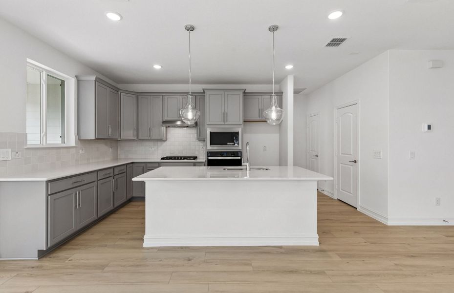 Furnished interior view inside a new home in Rosemary Fields, Godley (Image 8).