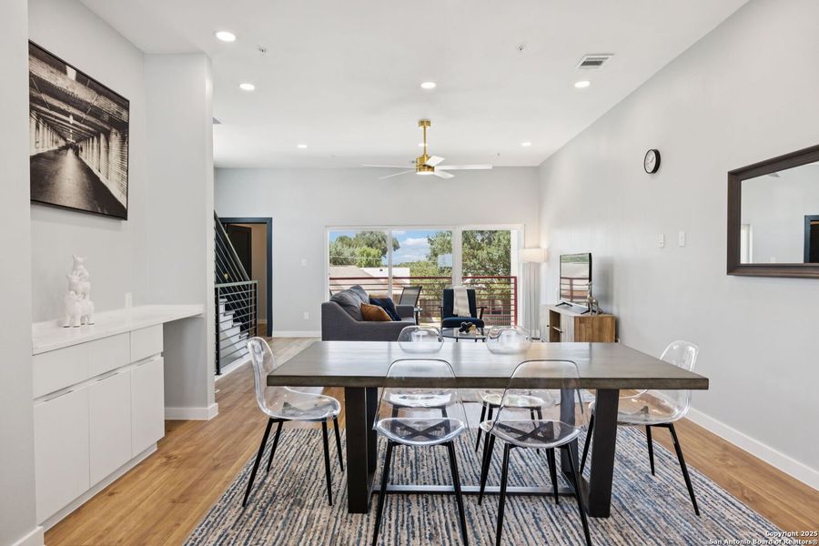 Furnished interior view inside a new home in , San Antonio (Image 5).