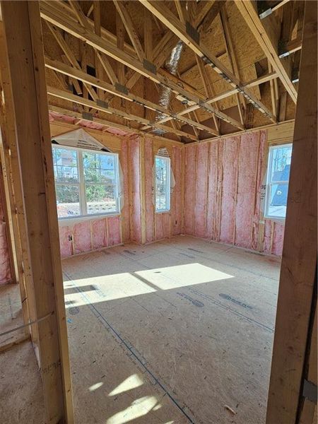 In-progress construction of a new home in , Marietta, GA (Image 17).