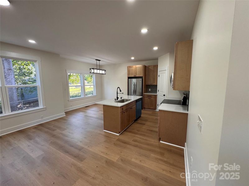 Furnished interior view inside a new home in , Hickory (Image 7).