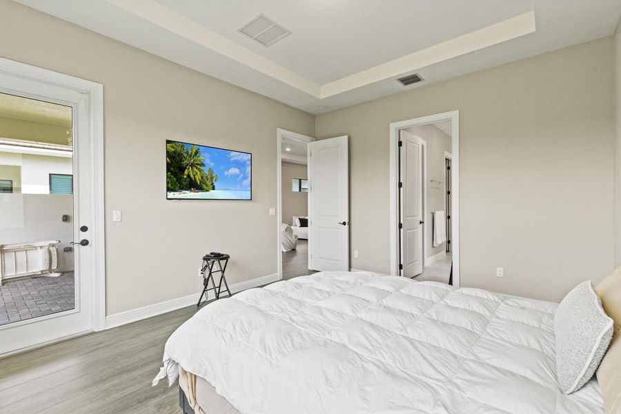 Furnished interior view inside a new home in , The Acreage (Image 5).