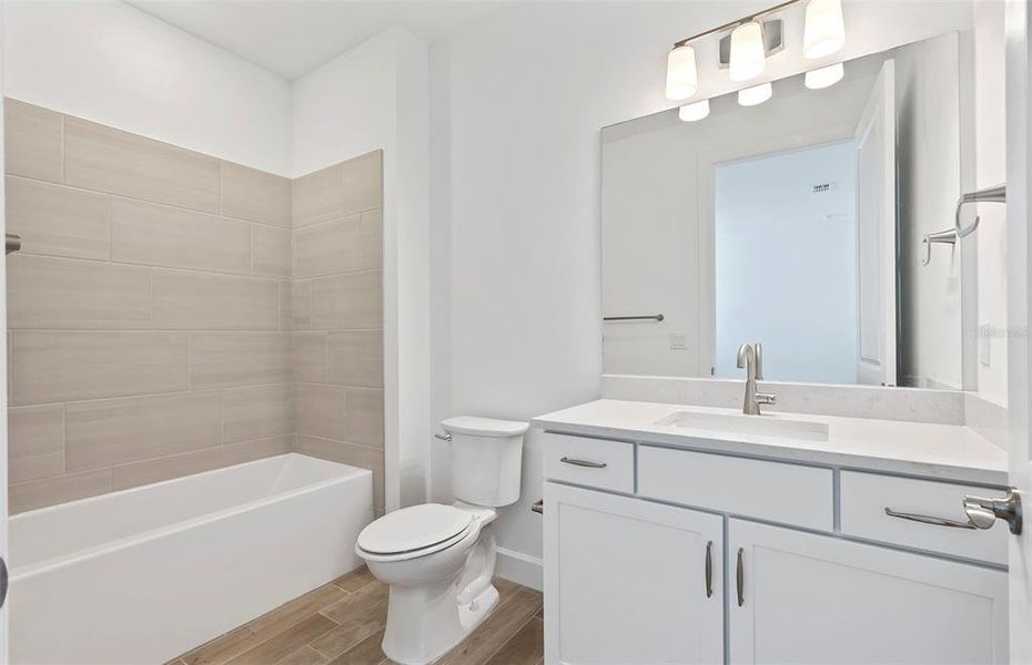 Furnished interior view inside a new home in Shores at Stillwater, Englewood (Image 14).