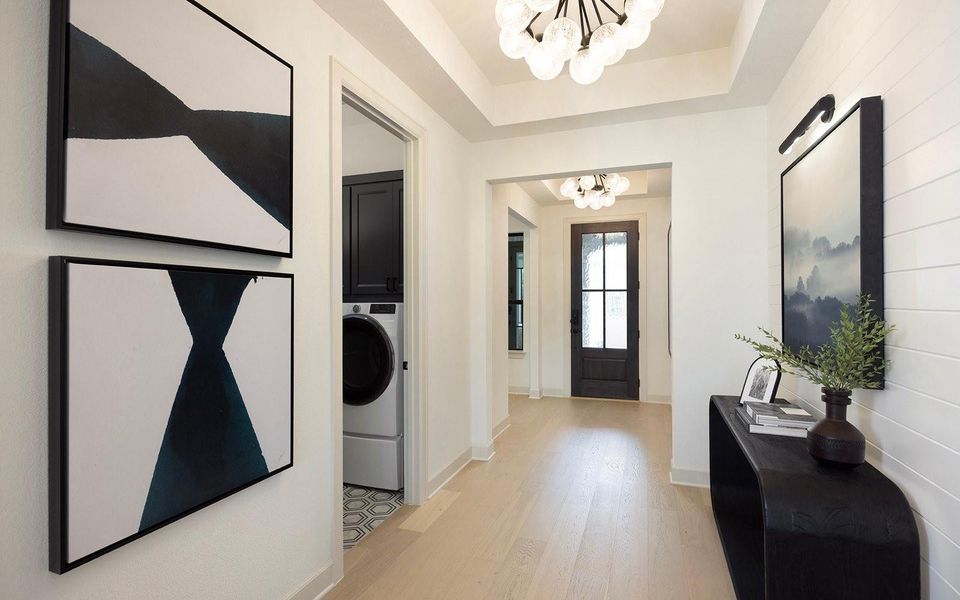 Furnished interior view inside a new home in Midline, Webster (Image 3).
