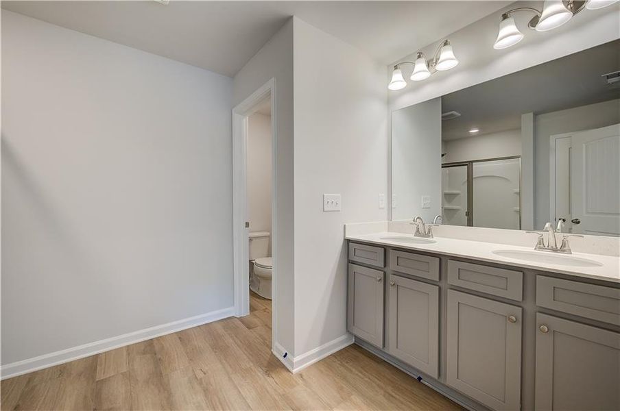 Furnished interior view inside a new home in Avery Landing, McDonough (Image 6).