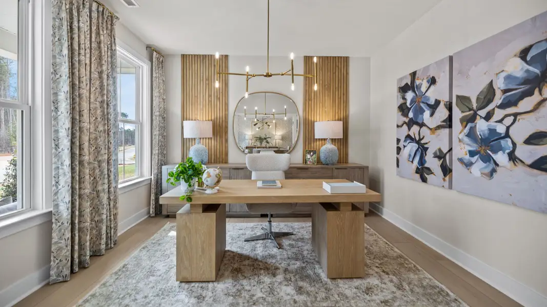 The Stonefield Plan by DRB Homes in McBride Indian Trail, NC - Office