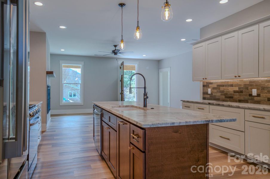 Furnished interior view inside a new home in , Asheville (Image 8).