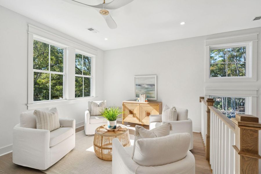 Furnished interior view inside a new home in , Johns Island (Image 9).