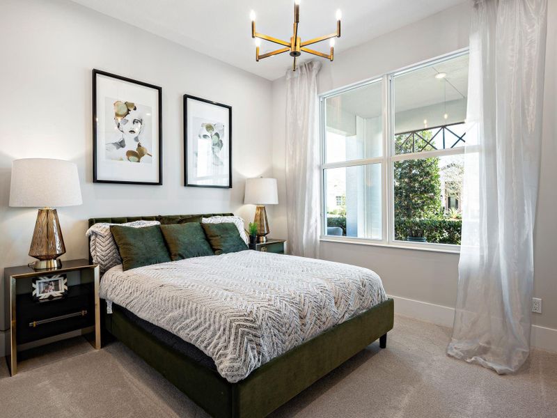 Furnished interior view inside a new home in PGA Village Verano, Port St. Lucie (Image 6).