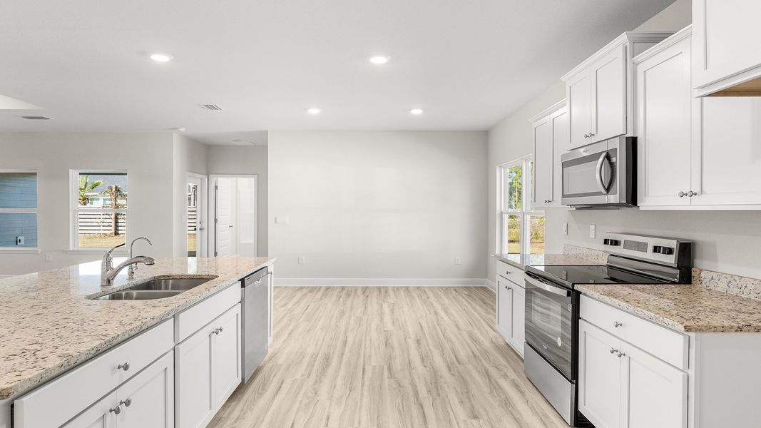 Representative furnished interior of a home built from the The Destin by D.R. Horton in Pine Creek and Heron Walk, Port St. Joe (Image 28).