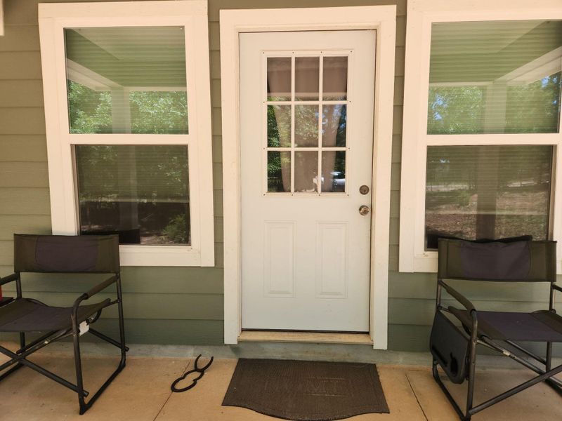 Exterior details and patio area of a home in , Coldspring (Image 22). Exterior details and patio area of a home in , Coldspring (Image 22).