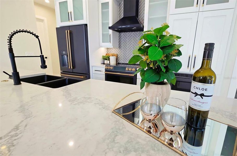 Close-up of interior finishes inside a home in , Sarasota (Image 21).