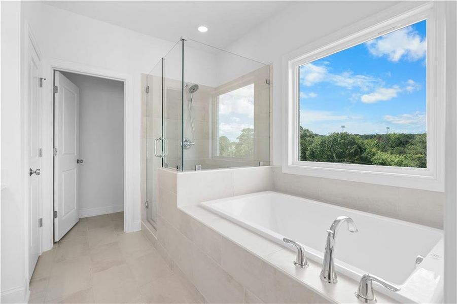 Furnished interior view inside a new home in Millcroft Townhomes, Buford (Image 12).