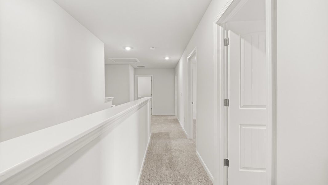 Representative unfurnished interior of a home built from the Galen by D.R. Horton in Braselton Village, Braselton (Image 23).