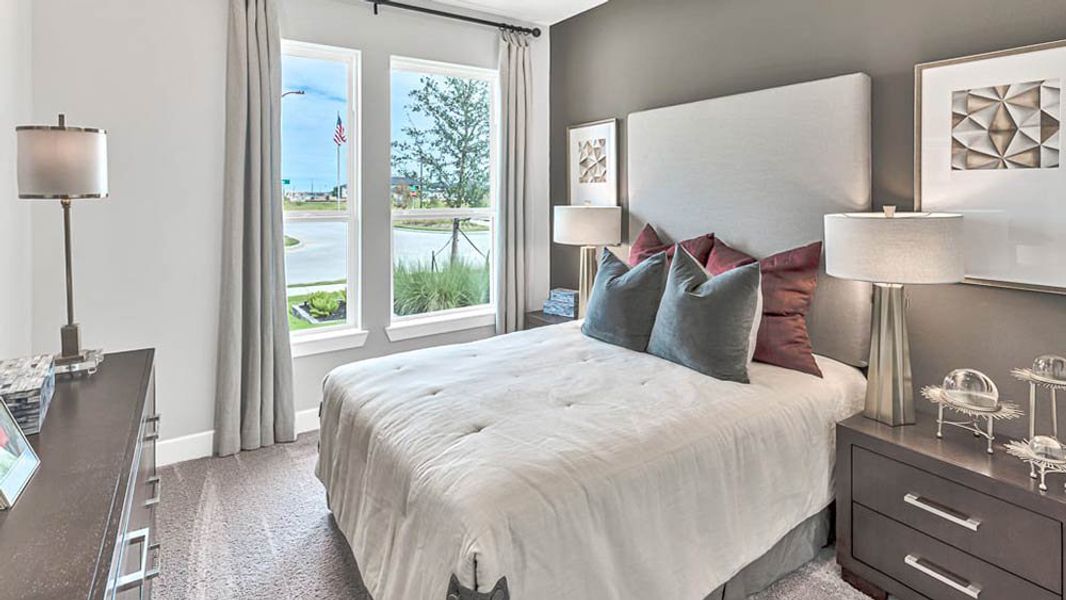 Representative furnished interior of a home built from the Camelia by Taylor Morrison in Trillium 50s, Richmond (Image 9).