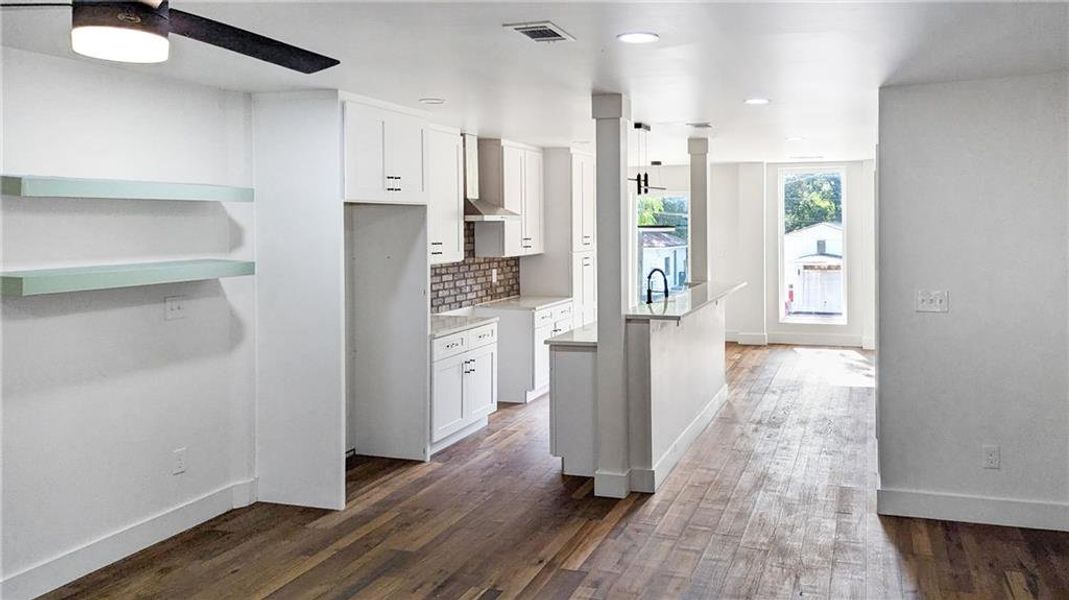 Furnished interior view inside a new home in , Atlanta (Image 4). Furnished interior view inside a new home in , Atlanta (Image 4).