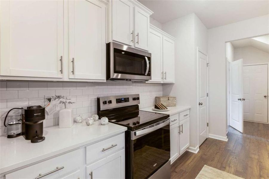 Furnished interior view inside a new home in , Conyers (Image 4).