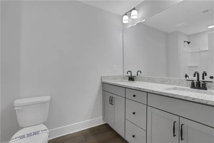 Furnished interior view inside a new home in Villas at Dawsonville Townhomes, Dawsonville (Image 8).