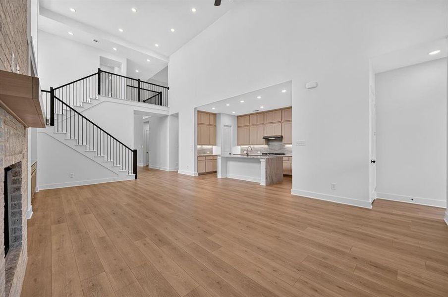 Spacious, unfurnished interior of a new home in Wildridge, Oak Point (Image 22). Spacious, unfurnished interior of a new home in Wildridge, Oak Point (Image 22).