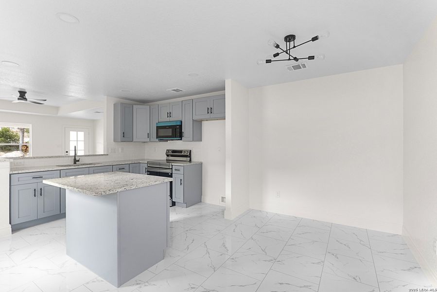Furnished interior view inside a new home in , Spring Branch (Image 9).