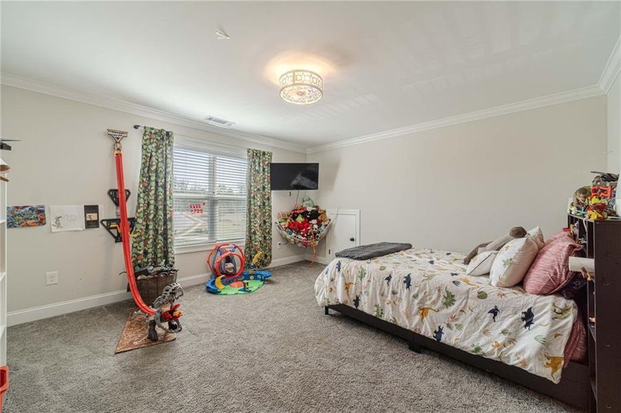 Furnished interior view inside a new home in , Statham (Image 25).