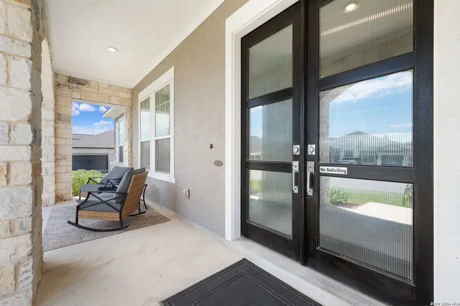 Exterior details and patio area of a home in , Castroville (Image 3). Exterior details and patio area of a home in , Castroville (Image 3).