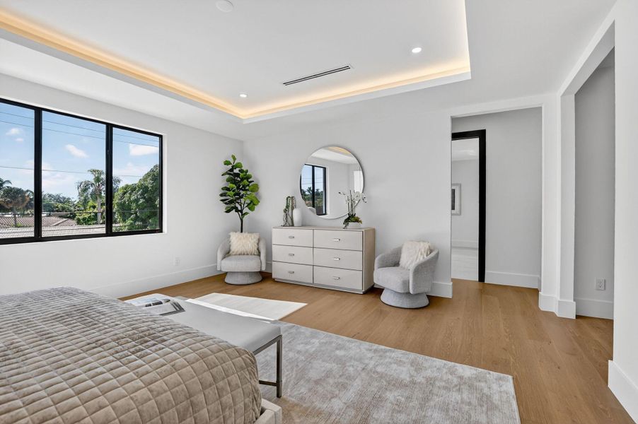 Furnished interior view inside a new home in , Boca Raton (Image 13).