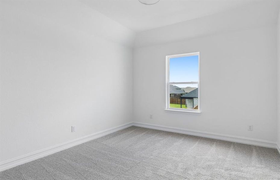 Spacious secondary bedroom