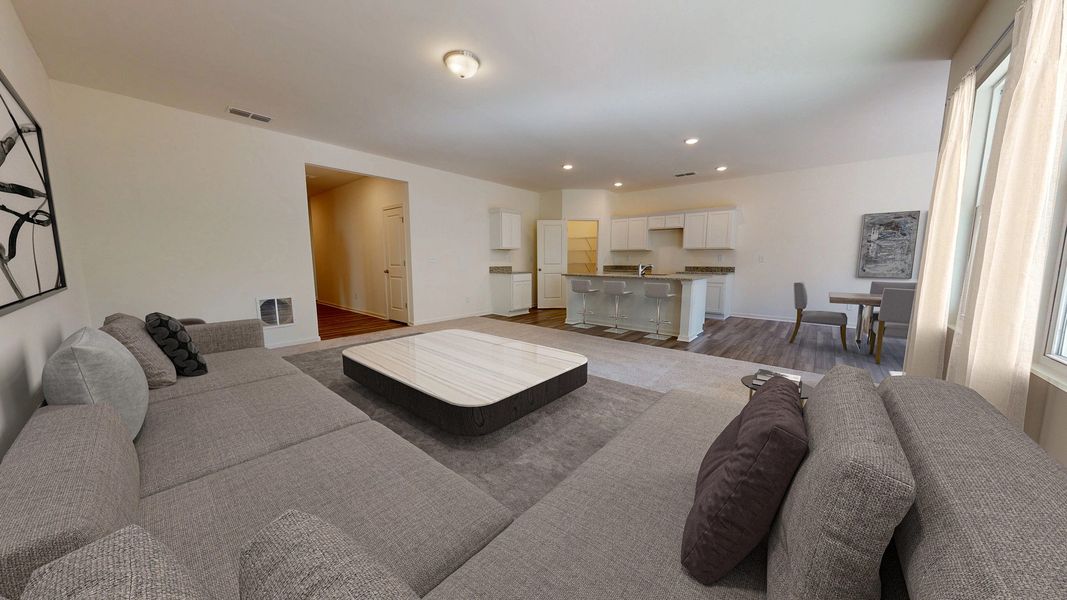 Representative furnished interior of a home built from the Pandora by Starlight Homes in Vista Walk, Dade City (Image 4).