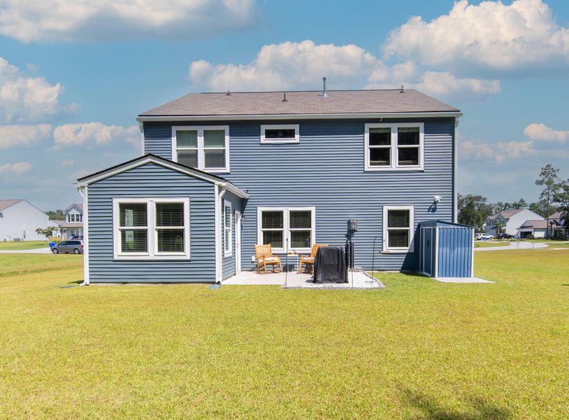 Front exterior of a new home in , Johns Island, SC, highlighting curb appeal (Image 20).