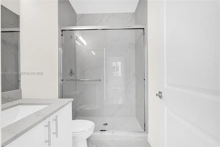 Furnished interior view inside a new home in , Miami (Image 6).