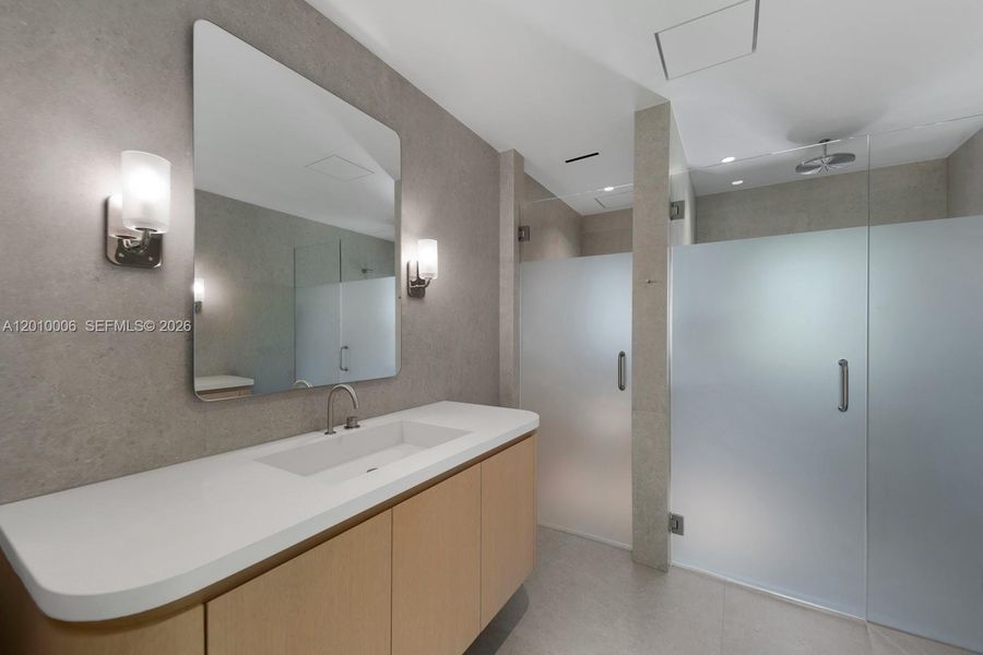 Furnished interior view inside a new home in , Coral Gables (Image 39).