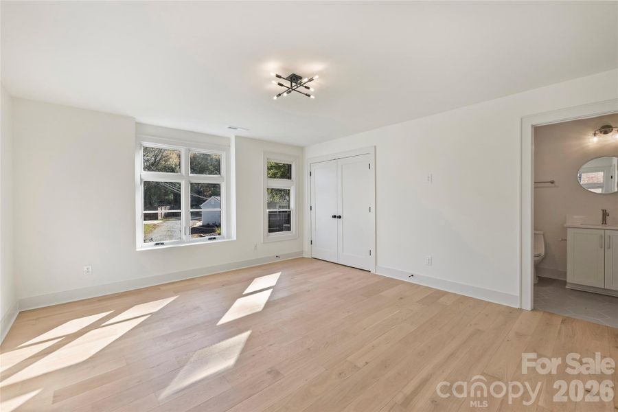 Ground floor Rec room/ bedroom with connected bath