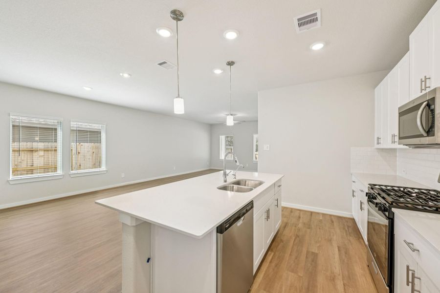 Photo is not of the actual home, but is an inspirational photo of builder’s model home and may depict options, furnishings, and/or decorator features that are not included