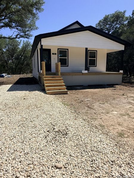 Exterior details and patio area of a home in , Bandera (Image 2). Exterior details and patio area of a home in , Bandera (Image 2).