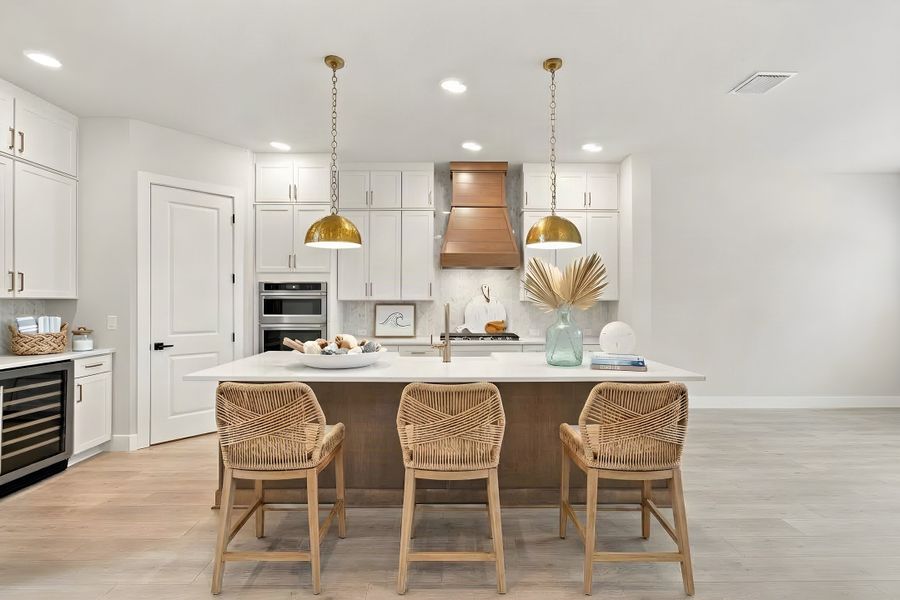 Furnished interior view inside a new home in South Tampa - Urban Collection, Tampa (Image 7).